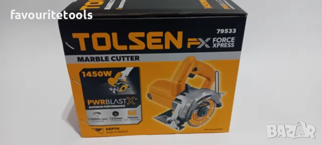 Ръчен циркуляр за плочки Tolsen 1450W, снимка 4 - Други инструменти - 49086895