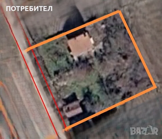 Парцел 600кв. с постройка на 15км. от гр. Варна
