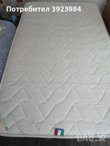 Матрак 196*120 см италиански употребяван, снимка 2 - Матраци - 50671719