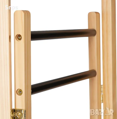 Стойка за дрехи с 6 релси 180x100x32 cm 15 kg, снимка 5 - Закачалки - 48513854