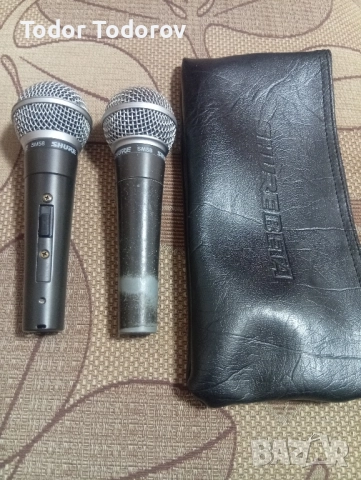 продавам два микрофона SHURE SM58, снимка 3 - Други - 52384665