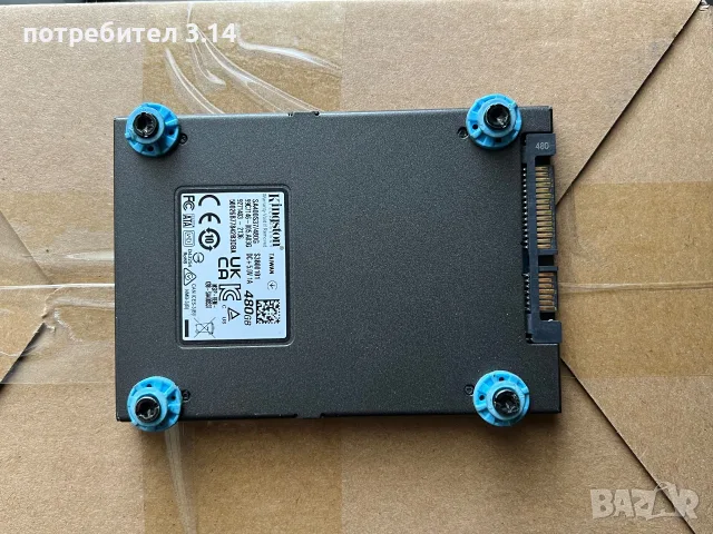 SSD Kingston 480GB , снимка 2 - Твърди дискове - 56414762