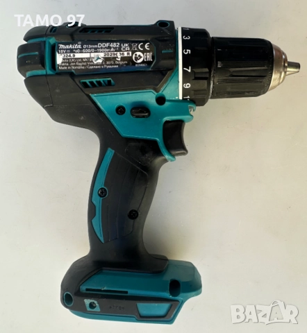 Makita DDF482 - Акумулаторен винтоверт 18V 2024г., снимка 2 - Винтоверти - 51827215