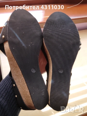 Nelson черни чехли номер 41 , снимка 9 - Чехли - 53808284