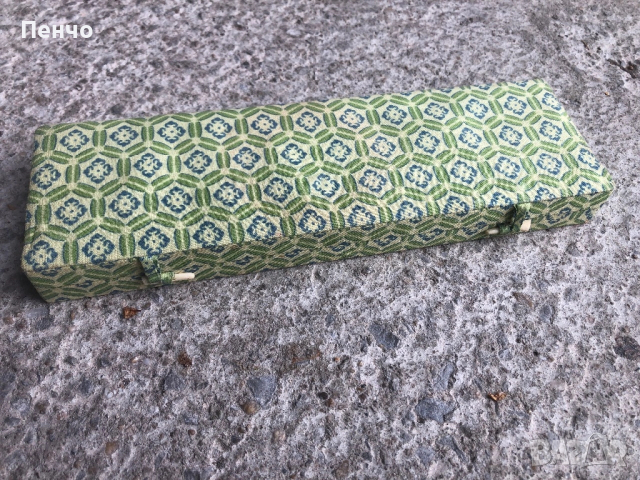 стари клечки за суши - кост с емайл и позлата, снимка 7 - Антикварни и старинни предмети - 44304740