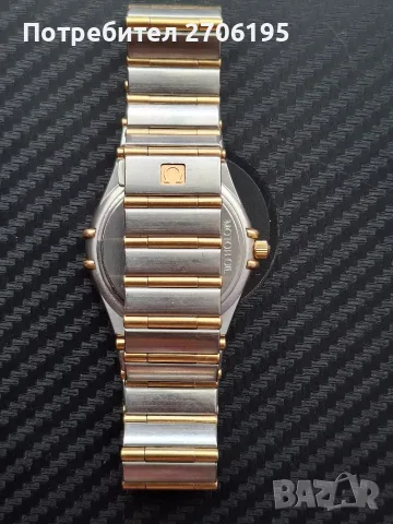 Комплект мъжки и дамски Omega Constellation Manhattan (Quartz / Стомана и Злато), снимка 10 - Мъжки - 56068524