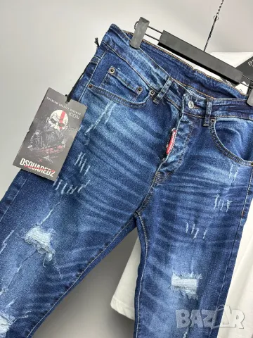 DSQUARED мъжки дънки КОД 182, снимка 5 - Дънки - 49251439