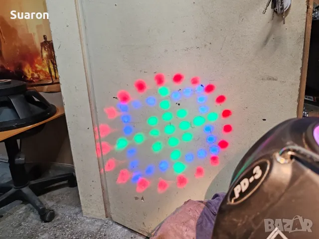 Светлинен ефект скенер ,, Euro live PD-3", снимка 5 - Други - 49707242