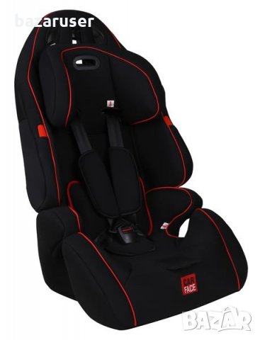Детска Седалка за Кола CARFACE 9-36кг,Черен Цвят ,Хомологиран съгласно ECE R44 / 04., снимка 3 - Столчета за кола и колело - 31184599