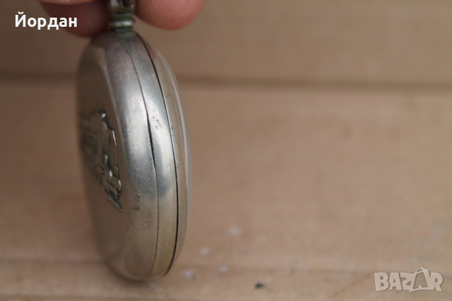 Джобен часовник СССР ''Молния" /50 мм/, снимка 5 - Антикварни и старинни предмети - 44558882