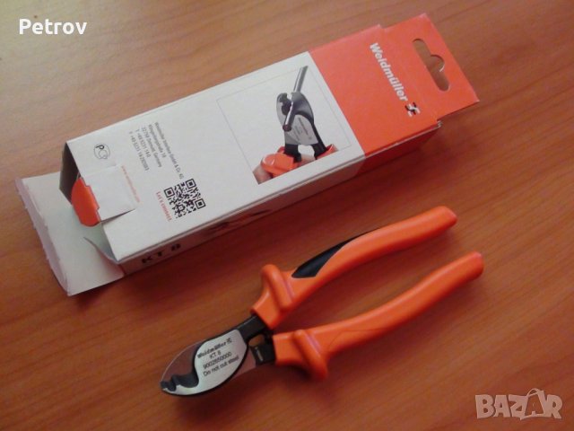 WEIDMÜLLER KT 8 VDE 1000 V - PROFI Кабелни Ножици !!! ЧИСТО НОВИ !!! ORIGINAL WEIGMÜLLER - Japan !!!, снимка 7 - Клещи - 37297514