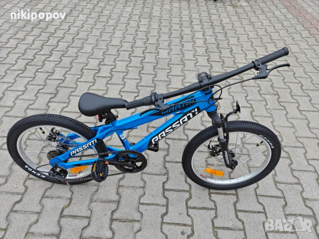 PASSATI Алуминиев велосипед 20" MARTYN db син, снимка 3 - Велосипеди - 53918272