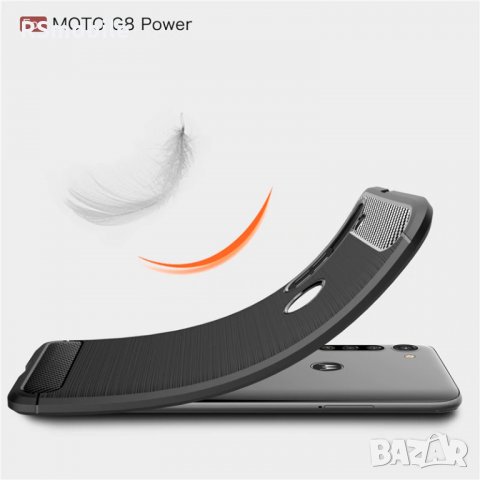 Motorola Moto G8 Power - Удароустойчив Кейс Гръб CARBON, снимка 10 - Калъфи, кейсове - 31435524