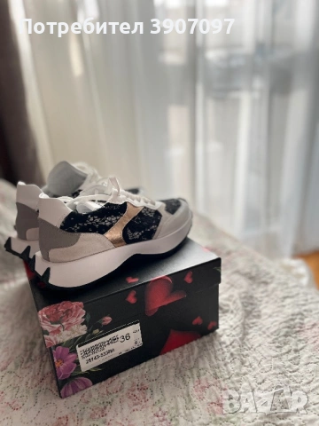 Сникърси  BIANKI , снимка 6 - Маратонки - 54186470