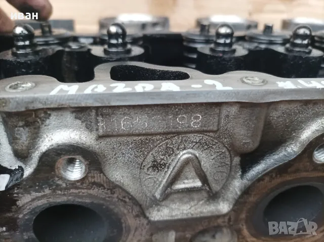 Цилиндрова глава за Мазда 2 1.4 CD. 68 кс. 2003 год., снимка 7 - Части - 49733776