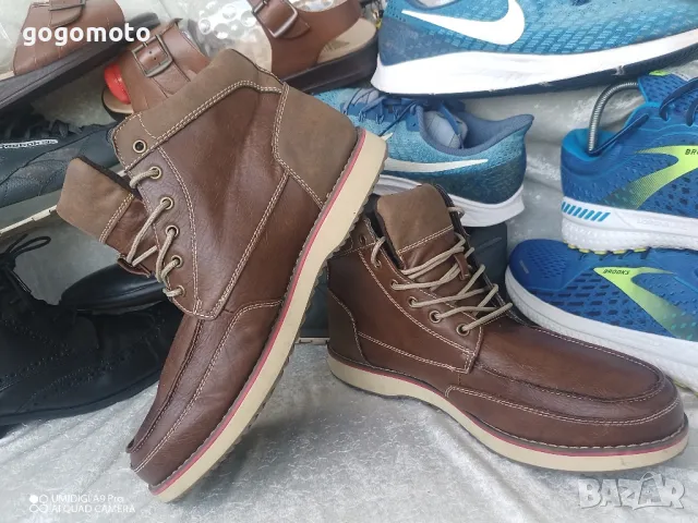 боти МЪЖКИ зимни, КАТО НОВИ боти SANOMA, N- 44 - 45, снимка 5 - Мъжки боти - 47500266