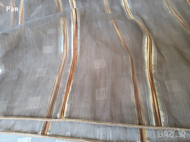 2 броя тънки пердета , снимка 6 - Пердета и завеси - 50944079