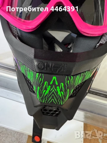 Мотокрос каска , снимка 4 - Аксесоари и консумативи - 50981635