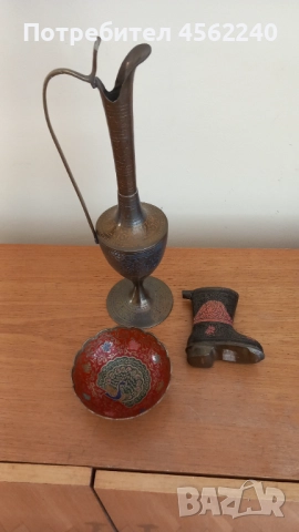Декоративна индийска ваза, купичка, пепелник