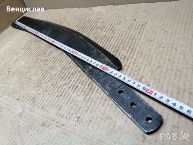 Стар Кован Нож За Рязане На Сено. , снимка 9 - Антикварни и старинни предмети - 37892343