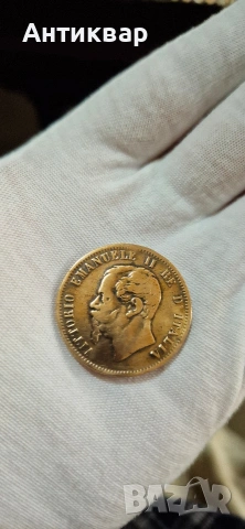 10 Чентезими Италия 1866, снимка 2 - Нумизматика и бонистика - 54200011