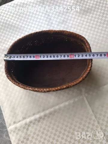 ПАНЕР ПАНЕРКА ДЪРВО ПЛЕТЕН ФРУКТИЕРА, снимка 7 - Аксесоари за кухня - 44474058