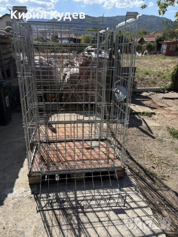 Палетни клетки 2 броя, снимка 2 - За птици - 56134944