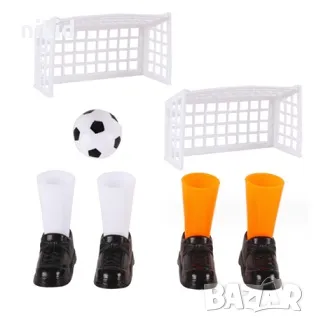 Забавен сет Футбол футболен мач с пръсти настолна интерактивна спортна игра сокър и украса торта, снимка 2 - Други - 47599219