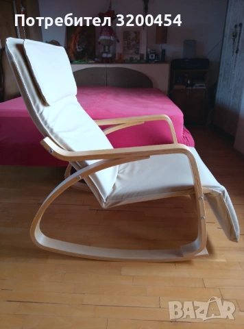 Продавам люлеещ се фотьойл , снимка 8 - Дивани и мека мебел - 53141325