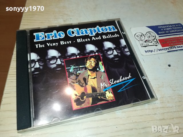 ERIC CLAPTON THE VERY BEST CD-BLUES & BALLADS 1802240647, снимка 2 - CD дискове - 44348054