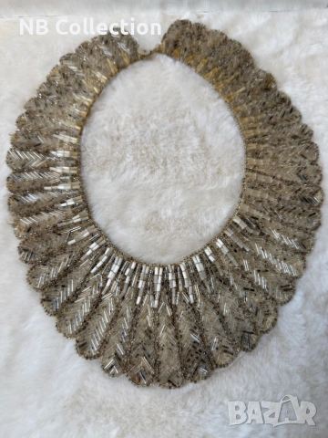 Стар мънистен накит , снимка 9 - Антикварни и старинни предмети - 52666561