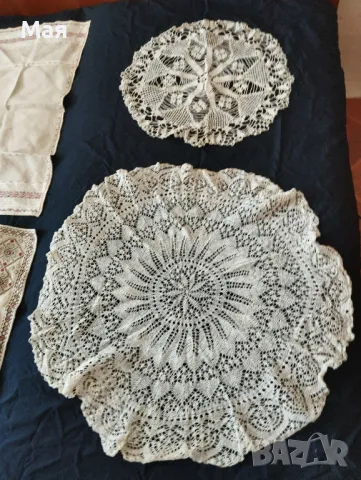 Ръчно плетени покривки едновремешни, снимка 11 - Декорация за дома - 50431536