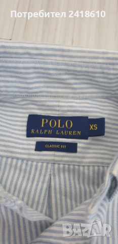 POLO Ralph Lauren Classic Fit  Fit Cotton Mens Size XS НОВО! ОРИГИНАЛ! Мъжка Риза!, снимка 4 - Ризи - 52236144