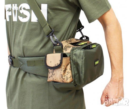 Спининг чанта за риболов - FilStar 322 каки/камуфлаж 🎣👜✅, снимка 4 - Такъми - 35640285