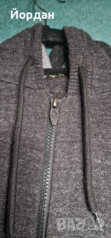 Мъжка жилетка – суитшърт  - O.N. размер – L, снимка 5 - Суичъри - 53289944