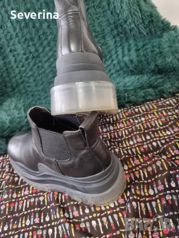 Bottega Veneta *Оригинални боти 40 номер унисекс , снимка 10 - Дамски боти - 48905964