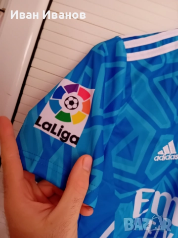 Чисто нов оригинален екип на Реал Мадрид - Тибо Куртоа, снимка 6 - Футбол - 51742951