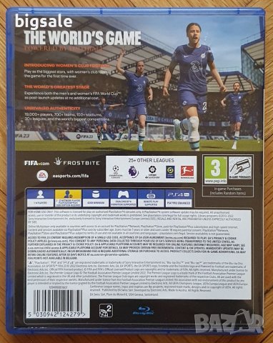 FIFA 23 PS4 Playstation 4 ФИФА 2023 Плейстейшън 5 футбол мач диск игра, снимка 2 - Игри за PlayStation - 38880156
