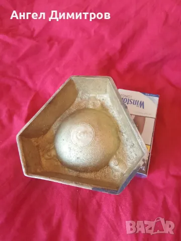 Трети райх страхотен месингов пепелник , снимка 6 - Колекции - 49813258