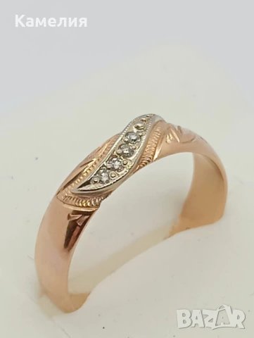 Руско злато , снимка 4 - Пръстени - 53293637