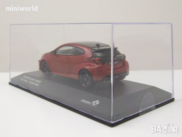Toyota Yaris GR 2020 - мащаб 1:43 на Solido моделът е нов в PVC дисплей-кейс, снимка 8 - Колекции - 42719015
