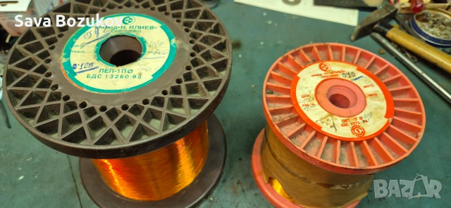Медна тел/бобинажен проводник, снимка 2 - Друга електроника - 51204400