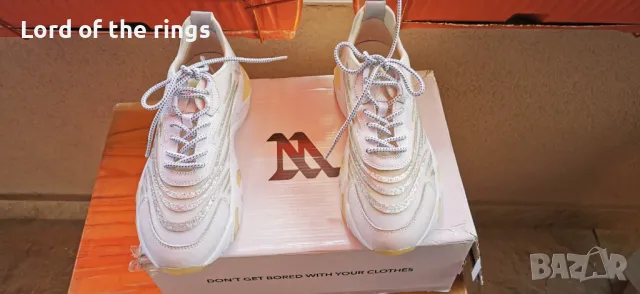 Оригинални маркови дамски маратонки / сникърси MANU - 37 номер, снимка 3 - Маратонки - 49776360