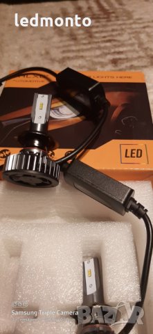 Лед крушки h7 лед крушки h4 лед крушки  , hb3 hb4  - HGLK®   ДИОД ZES 2, снимка 10 - Части - 31026845