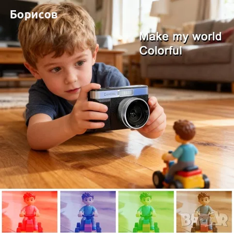 Компактен цифров CCD фотоапарат, снимка 3 - Фотоапарати - 56116139