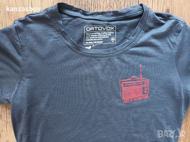 ortovox - дамска мерино тениска КАТО НОВА ХС
