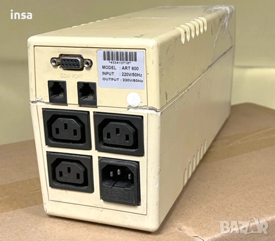 Няколко броя UPS-и Artronic ART600 и ART650 360W с изходи C13 и Шуко, снимка 4 - Друга електроника - 54227902