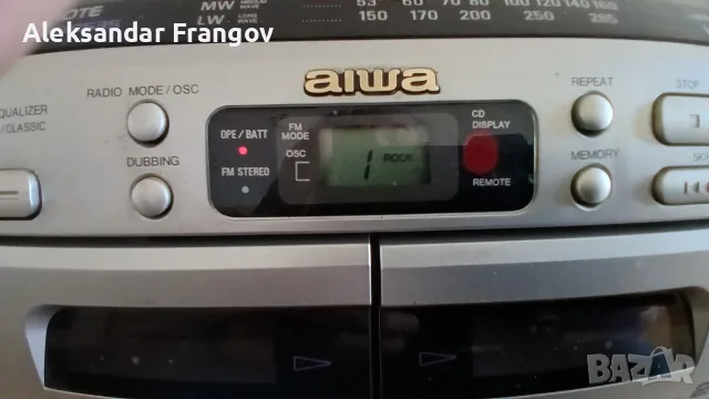 AIWA CSD - SR535 радиокасетофон СD , снимка 13 - Радиокасетофони, транзистори - 56126347