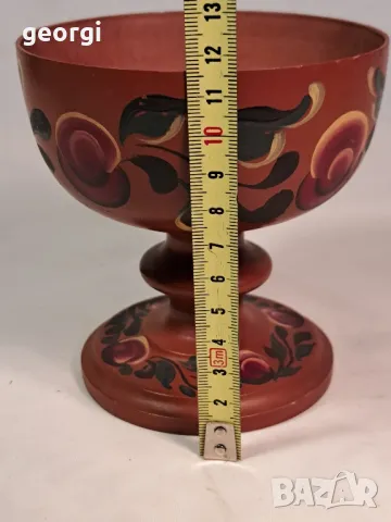 дървена чаша бокал 24/4, снимка 4 - Чаши - 49537834