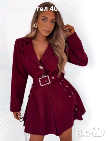 Дамска рокля , снимка 3 - Рокли - 52795446